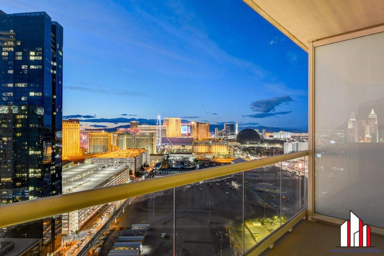 Mgm Signature-27-805 F1 Track & Strip View Balcony Las Vegas Esterno foto