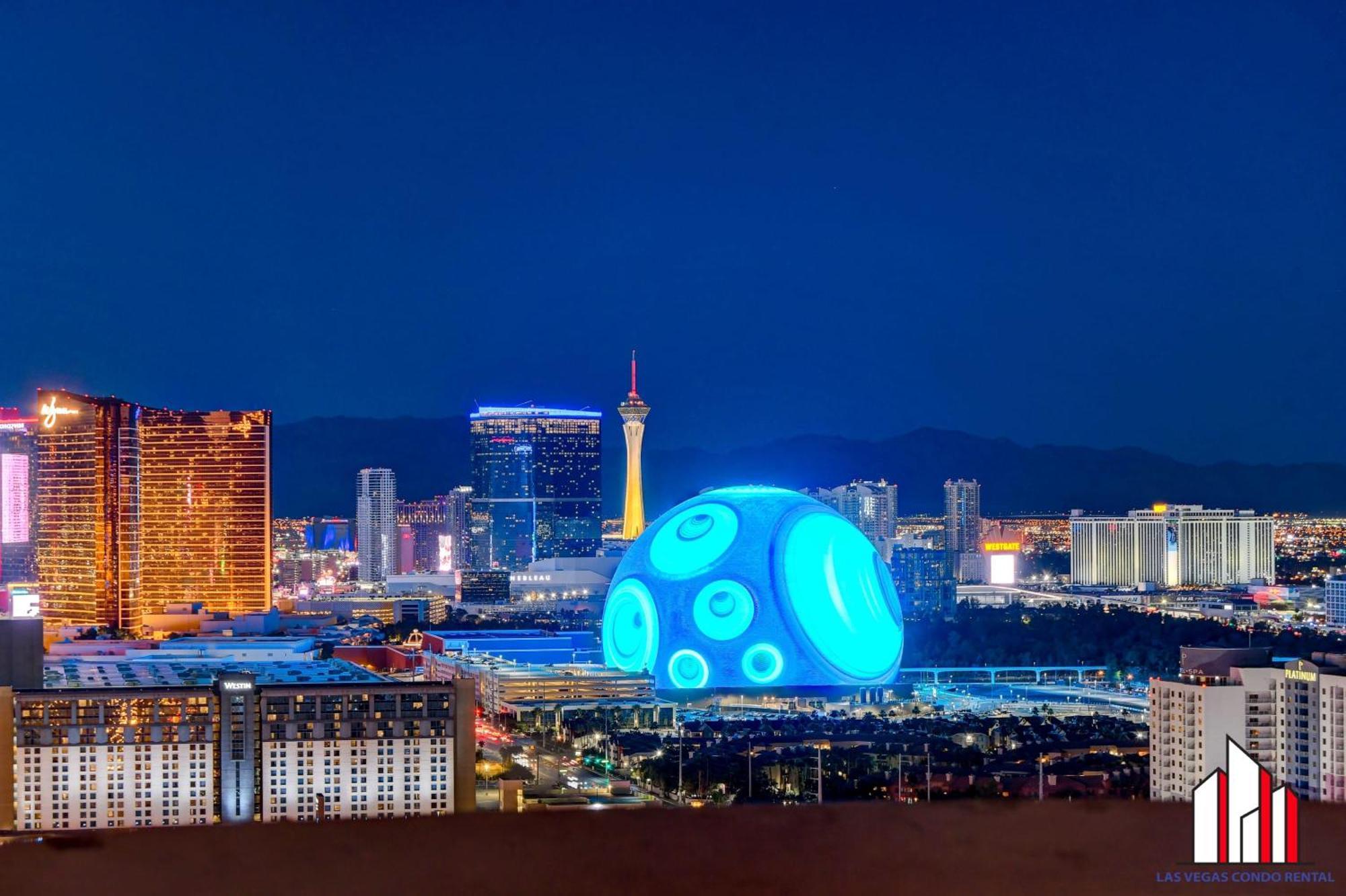 Mgm Signature-27-805 F1 Track & Strip View Balcony Las Vegas Esterno foto