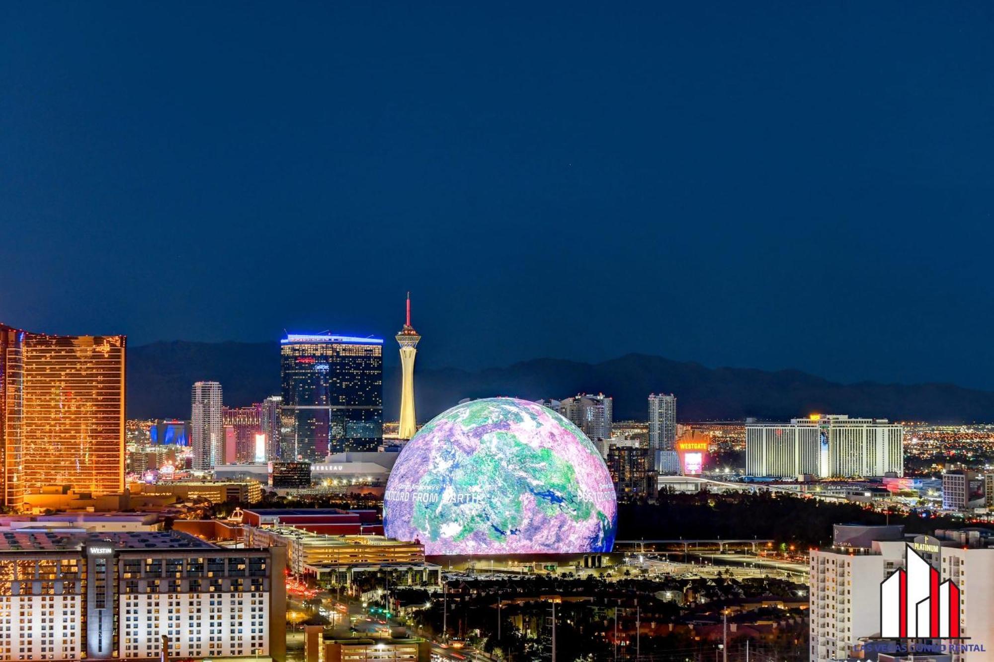 Mgm Signature-27-805 F1 Track & Strip View Balcony Las Vegas Esterno foto